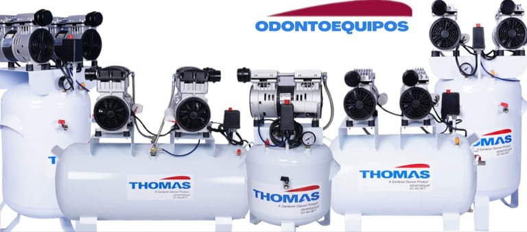 Odontoequipos, compresores dontologicos silenciosos