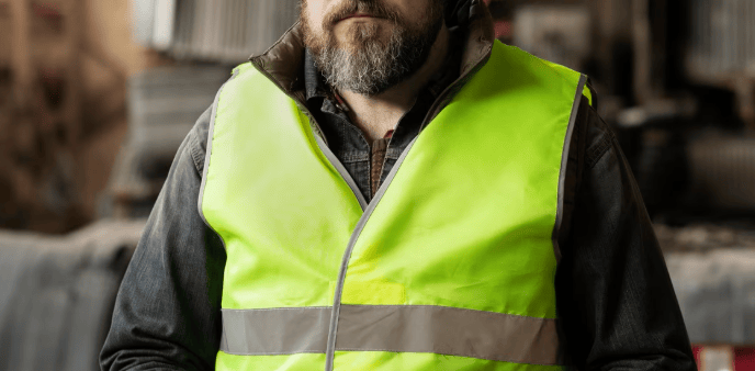 Hombre trabajando en minería