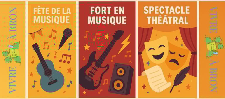 Fêtes de la musique de la ville de Bron