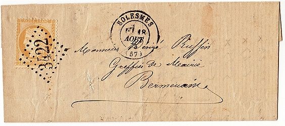 Losange Gros Chiffres 3422 et type 17.