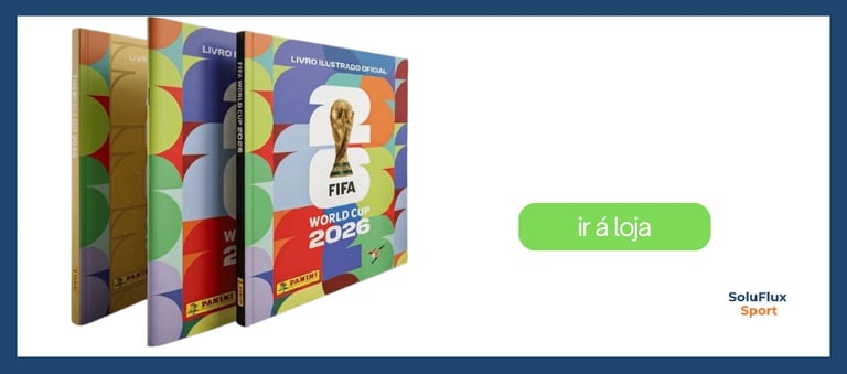Álbum de figurinha copa do mundo 2026