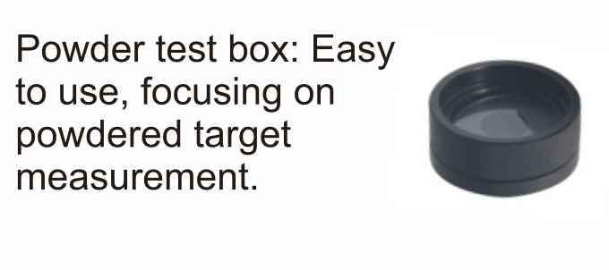a powdered box with a powdered box of powdered powder
