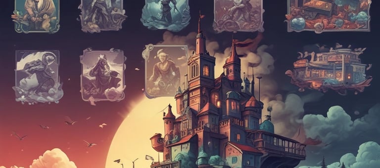 A vibrant display of Nintendo gift cards with colorful game characters in the background.