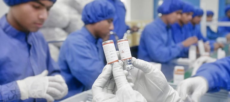 Bangladesh Pharmaceutical Employees Controlling Quality of Medication