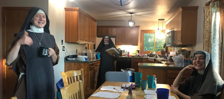 Franciscan Daughters of Mary gathered for a general chapeter