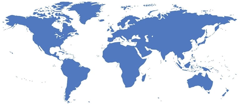 world map