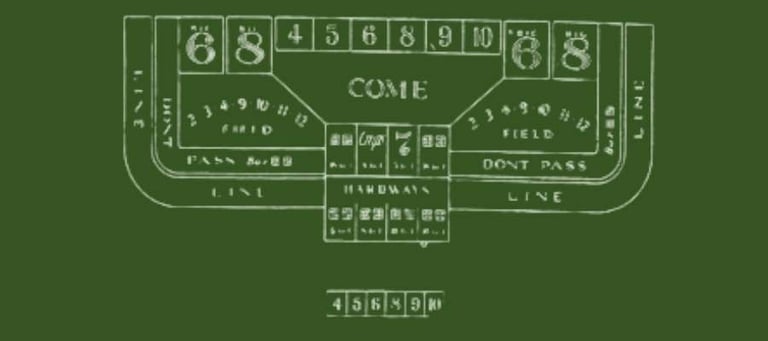Old Craps Layout