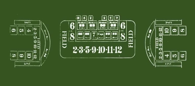 Old Craps Layout