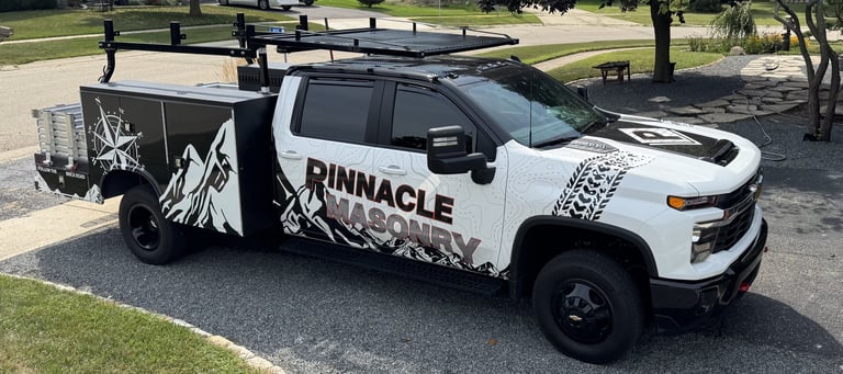 pinnacle masonry custom truck