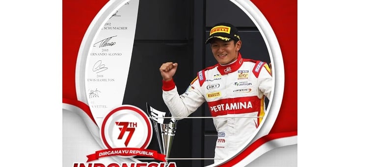 Pembalap Indonesia, Rio Haryanto (Ist)