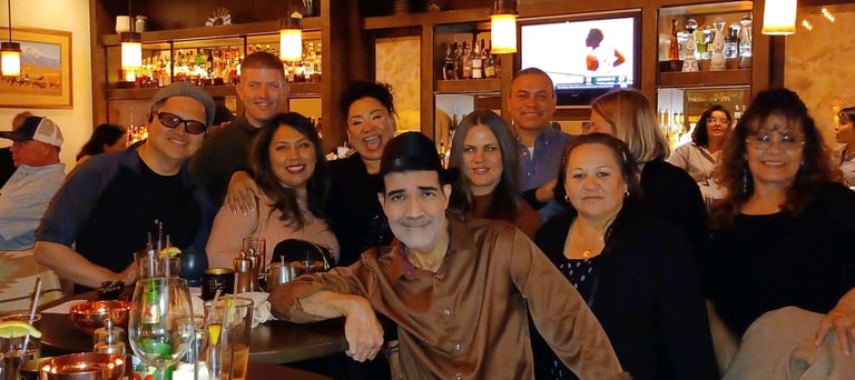 Jay Soto with the fans at the Wigwam @ Litchfield's'