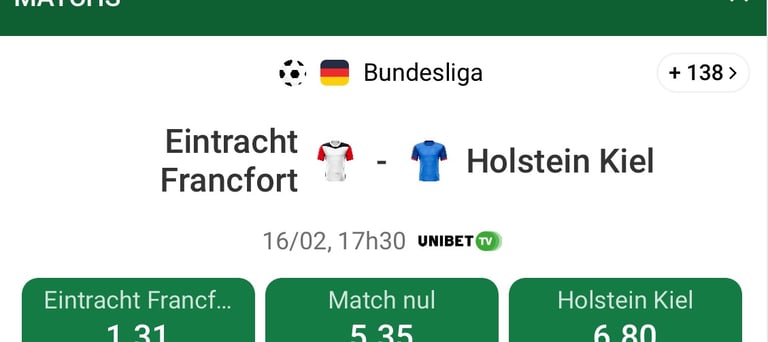 eintracht frankfurt holstein kiel live holstein kiel vs eintracht frankfurt matches eintracht frank