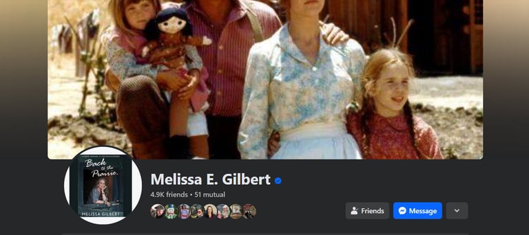 Melissa Gilbert Facebook