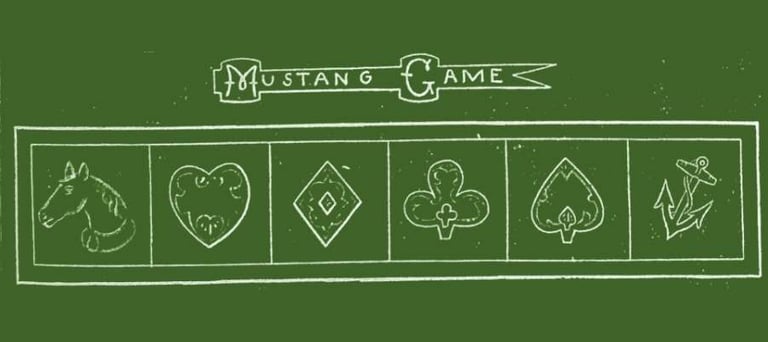 Mustang or Horse Head Dice Layout