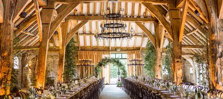 the tithe barn surrey wedding venue