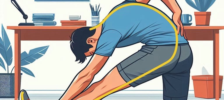 ćwiczenia rozciągające nóg