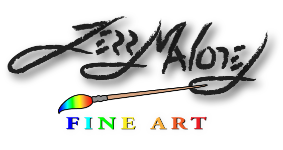 a logo for a fine art store