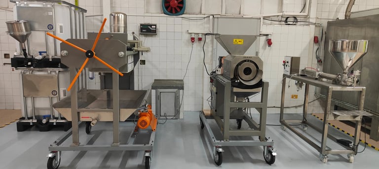 Maquinaria de Sr. Valley Hemp Foods | Procesado de cáñamo con tecnología de alta calidad