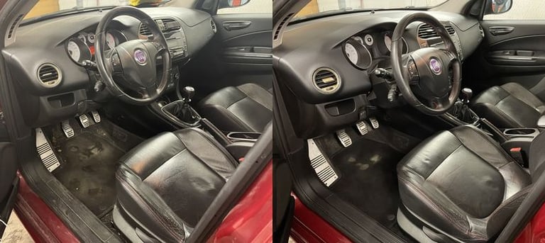automobilio salono valymas
