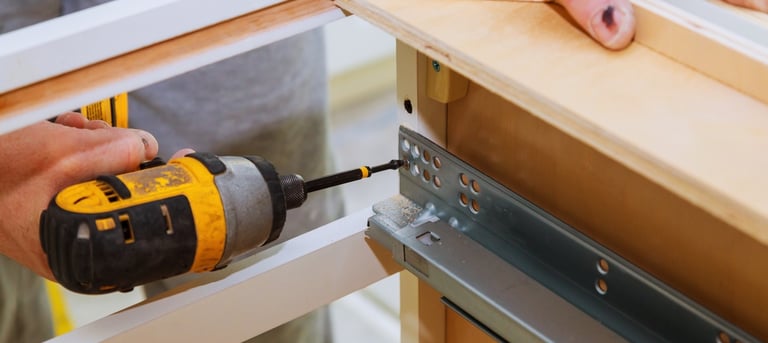 On-site installation and service work for local business partners