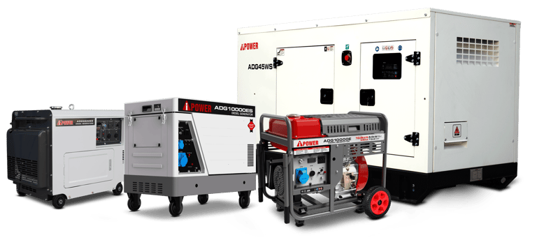 AiPower Diesel Generator - Reliable silent power solution for home and commercial use.
