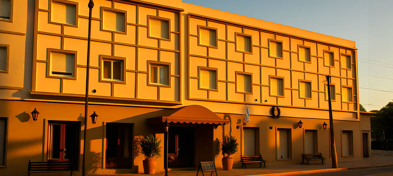 Hotel 7 de Septiembre. San Clemente del Tuyú. ASIMRA.
