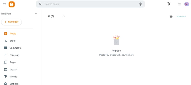 create new post