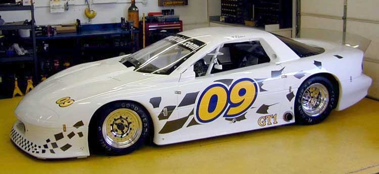 Race Car Lettering Graphics WI