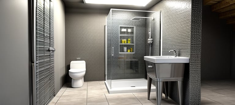Rendering of Diamond Garage Condos full bath