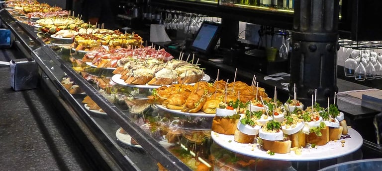 Pintxos Donosti san Sebastien