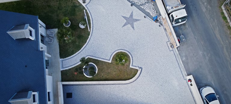 Terrassement prise de vue en drone 
