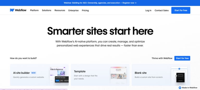 best online free website builder software weblfow to start online store review