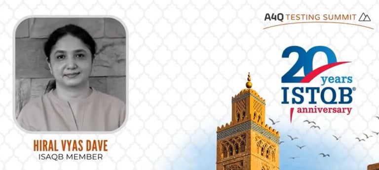 Quality Assurance and Software Architecture talk by Hiral (Vyas) Dave @ A4Q Global Summit 2022