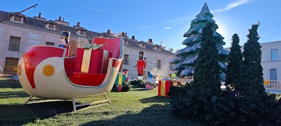 decoración/tematización navidad trineo Santa Claus Árbol navidad Cascanueces 