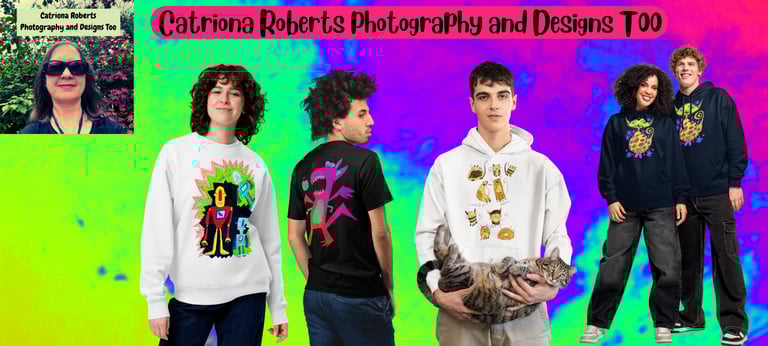 a group of people standing around a cat