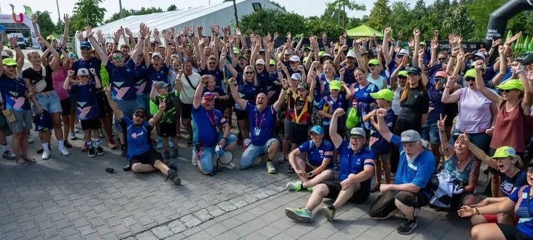 Volunteers at Challenge Roth