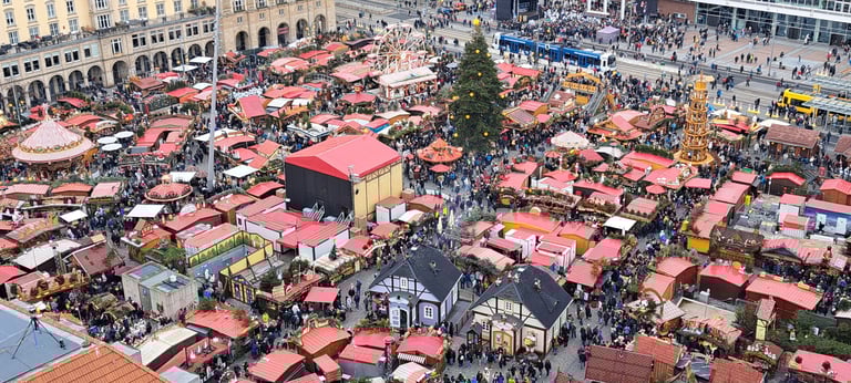 Striezelmarkt, Dresden, Germany