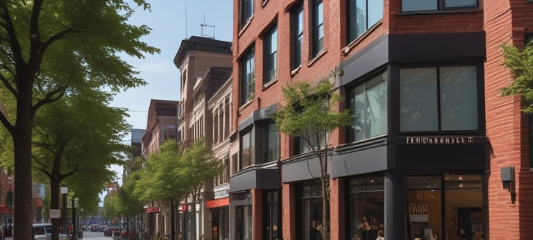 Bright living room with modern inventory