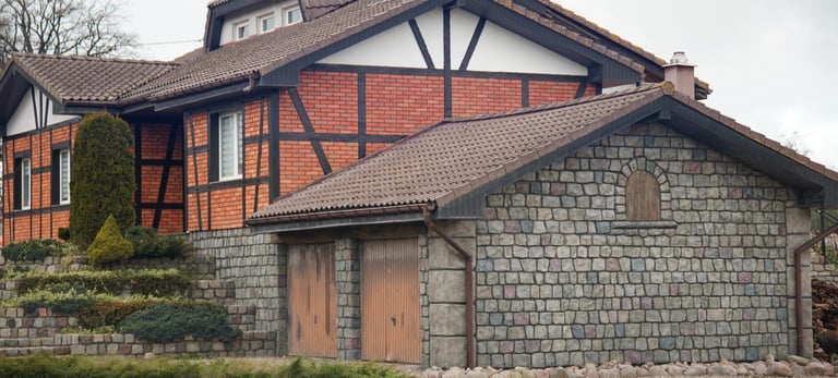 Decorative themed facade by Artisan Aleks Company