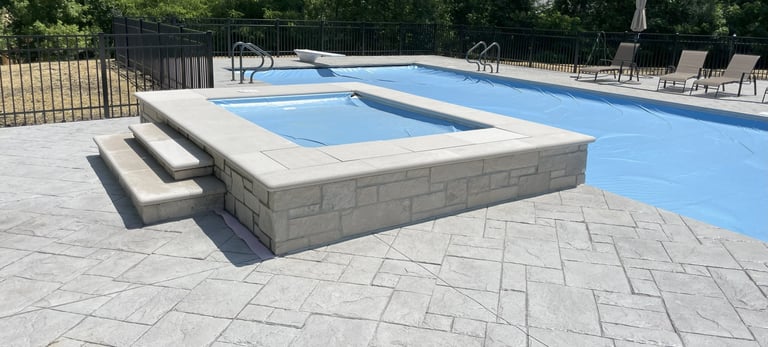 stone patio construction geneva lake home wisconsin