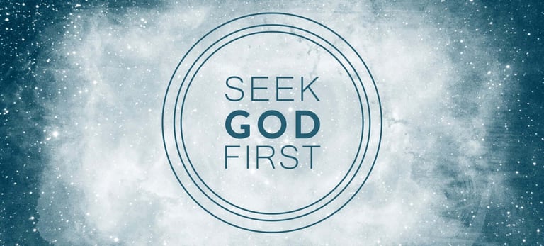 seek God