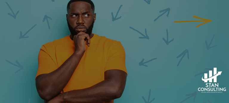 picture of man thinking what to choose