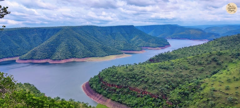 Octopus Viewpoint - where cliffs curve, winds whisper, and Srisailam stuns in silence.