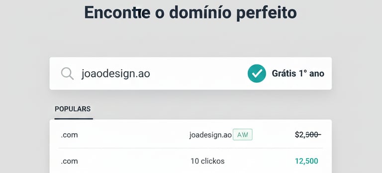 Comparação antes e depois de homepage: esquerda mostra template genérico com placeholder text; direi
