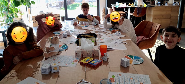 Atelier enfants à Mons - émotions