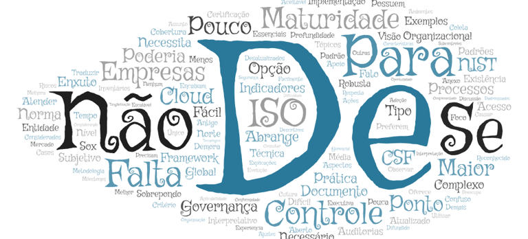 Pontos Negativos negative points cons NIST ISO