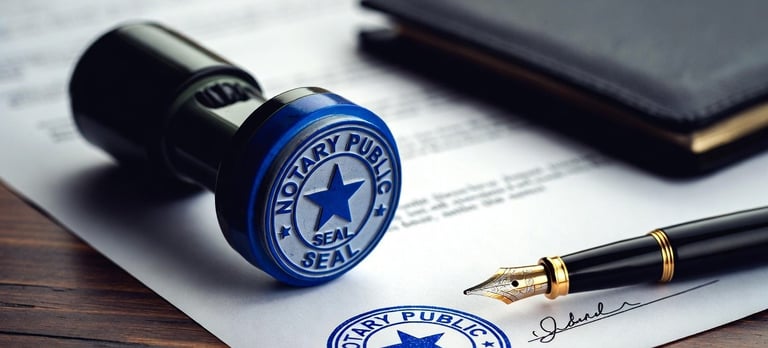 Trámites notariales