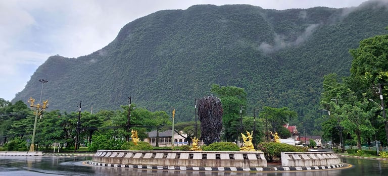 thailand phang nga town phung chang