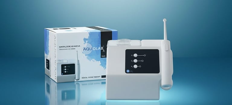 Complementary care for gingivitis: Ozone water flosser hygiene-precision.com