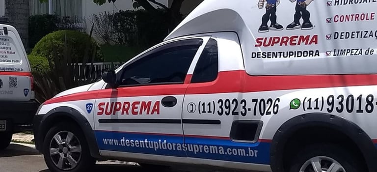 carros da suprema desentupidora
